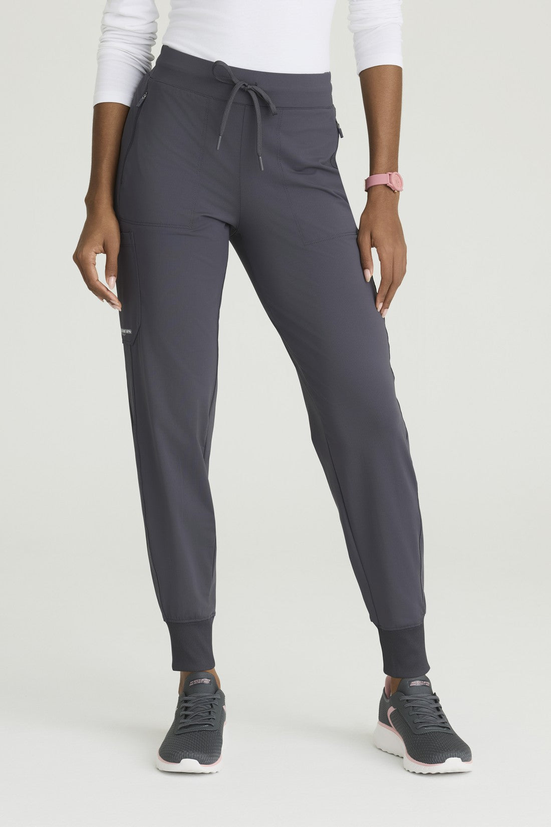 PANTALON MUJER SKECHERS SLIP-INS SKP669 - GRIS