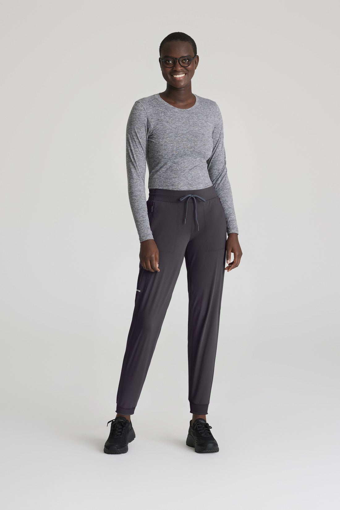 PANTALON MUJER SKECHERS SLIP-INS SKP669 - GRIS