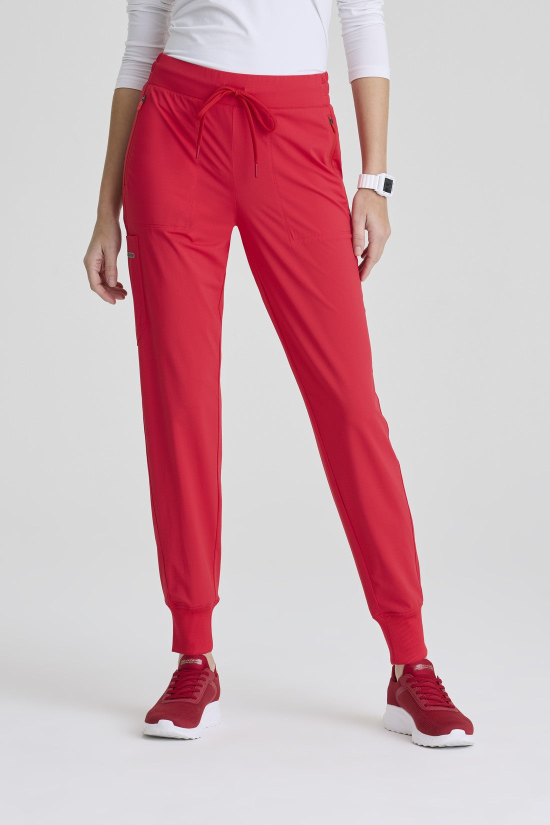 PANTALON MUJER SKECHERS SLIP-INS SKP669 - ROJO