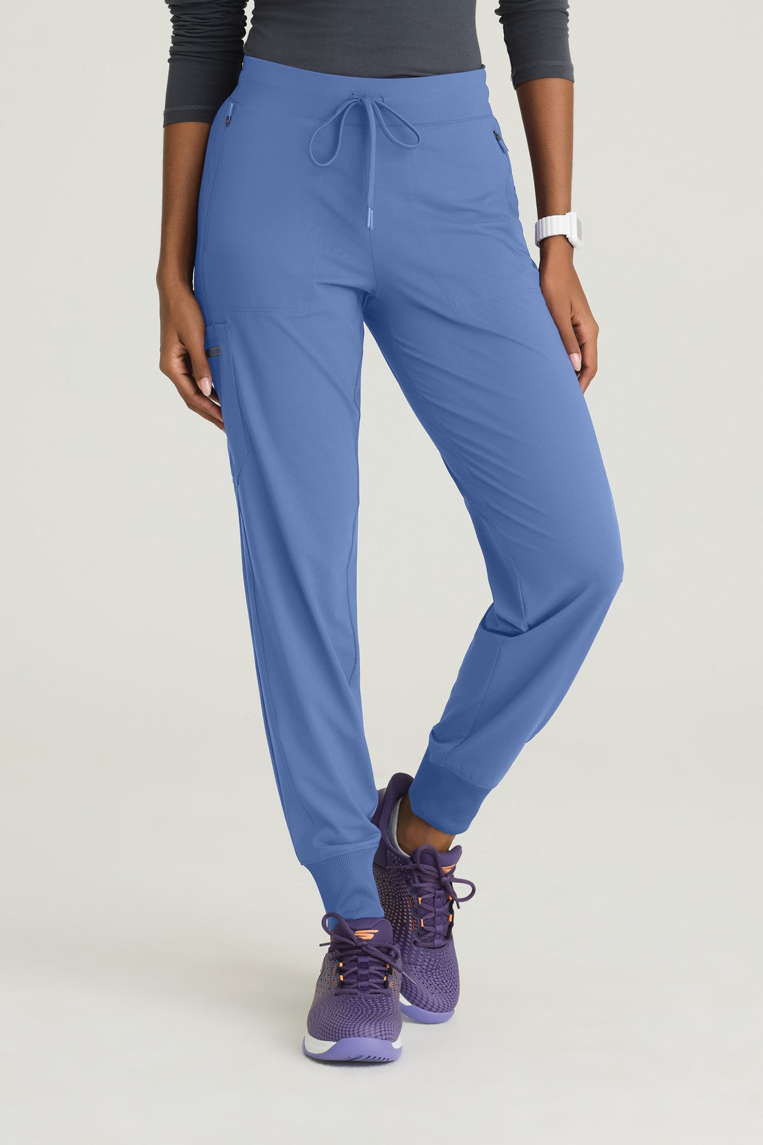 PANTALON MUJER SKECHERS SLIP-INS SKP669 - CIELO