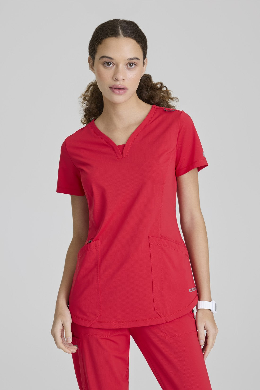 TOP MUJER SKECHERS SLIP-INS SKT220 - ROJO