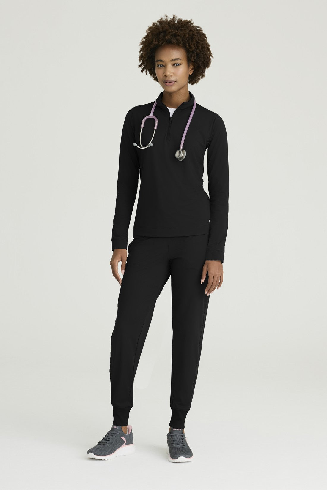 TOP MUJER SKECHERS SLIP-INS SKT274 - NEGRO