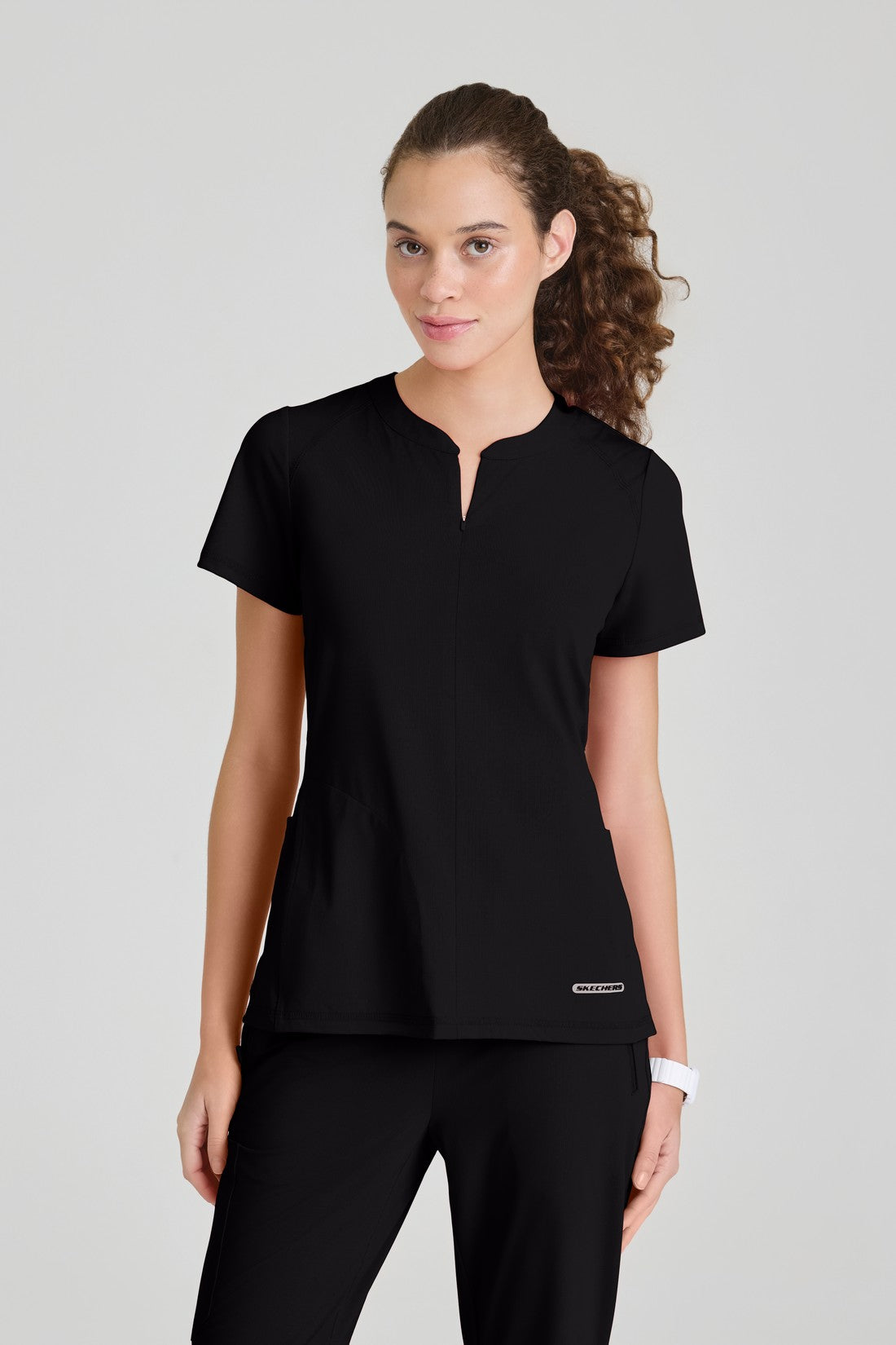 TOP MUJER SKECHERS SLIP-INS SKT304 - NEGRO