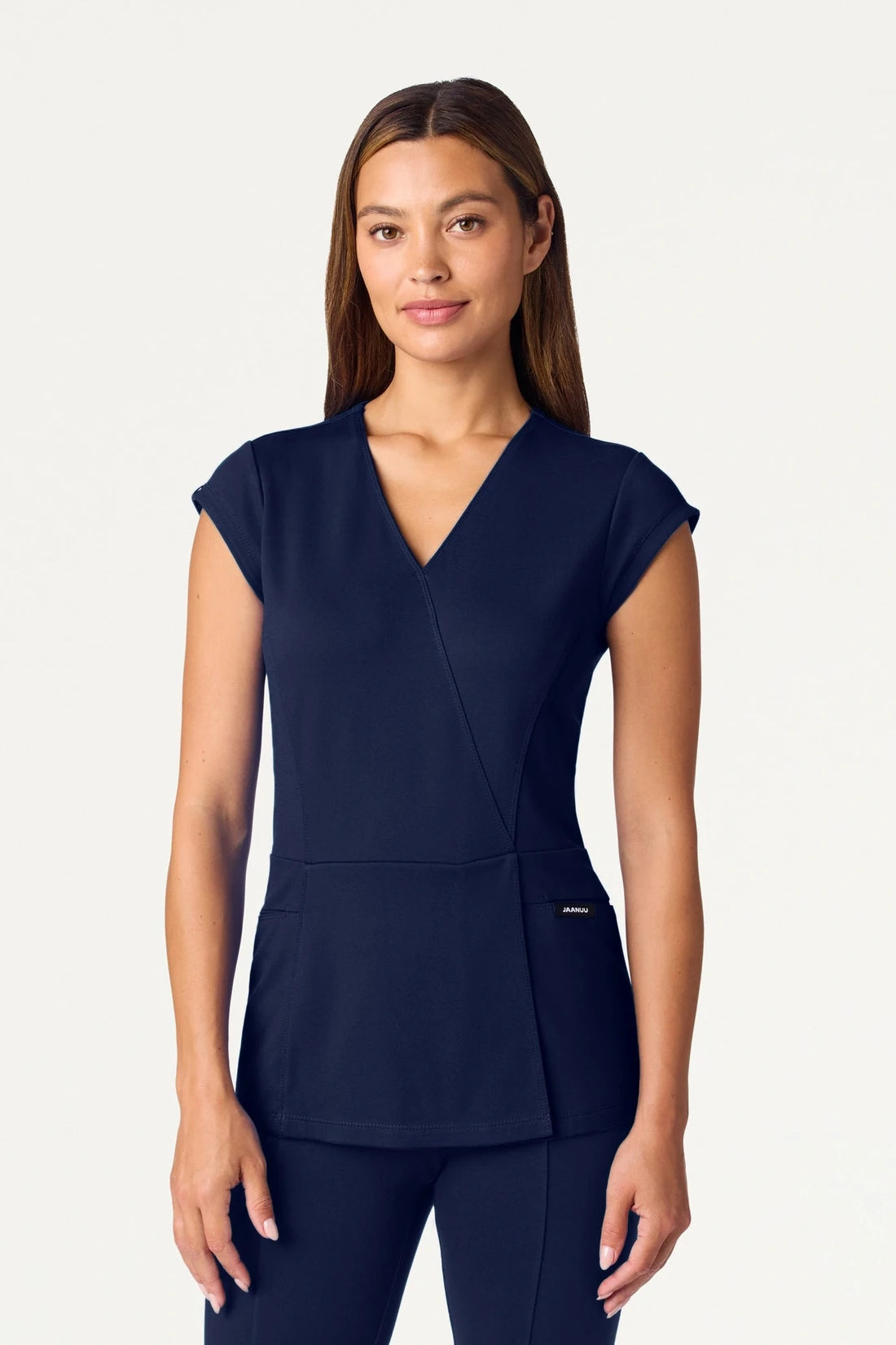 JAANUU ULTRASOFT W210001 TOP - NAVY BLUE