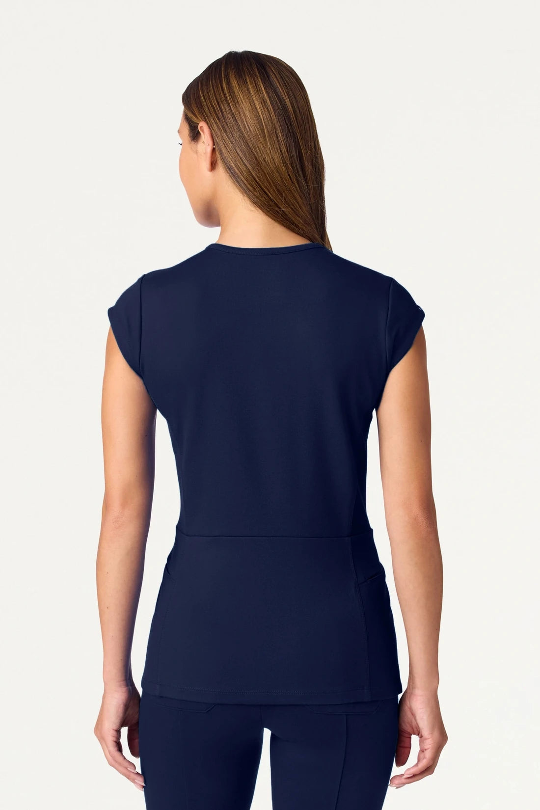 JAANUU ULTRASOFT W210001 TOP - NAVY BLUE