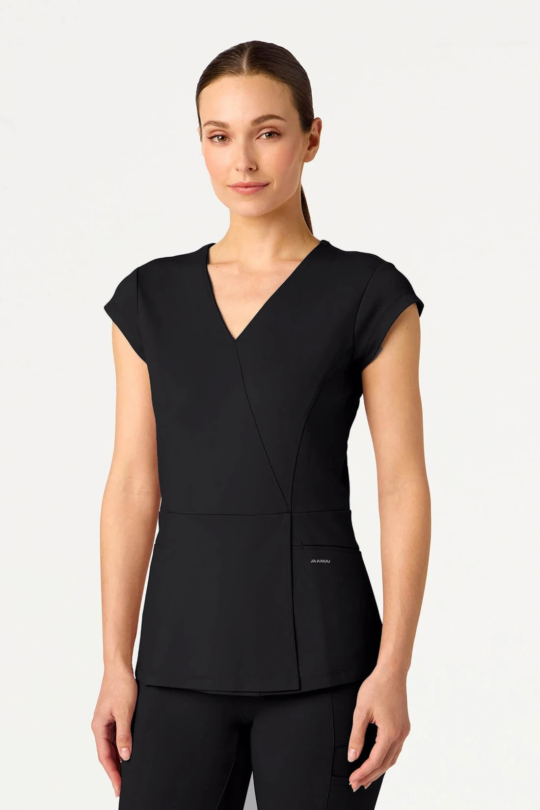 TOP WOMAN JAANUU ULTRASOFT W210001 - BLACK