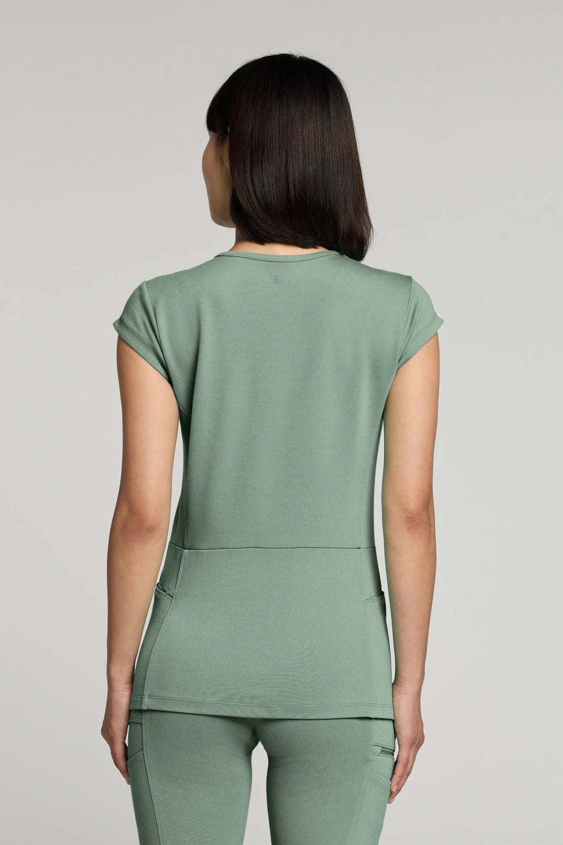 JAANUU ULTRASOFT W210001 WOMEN'S TOP - SAGE