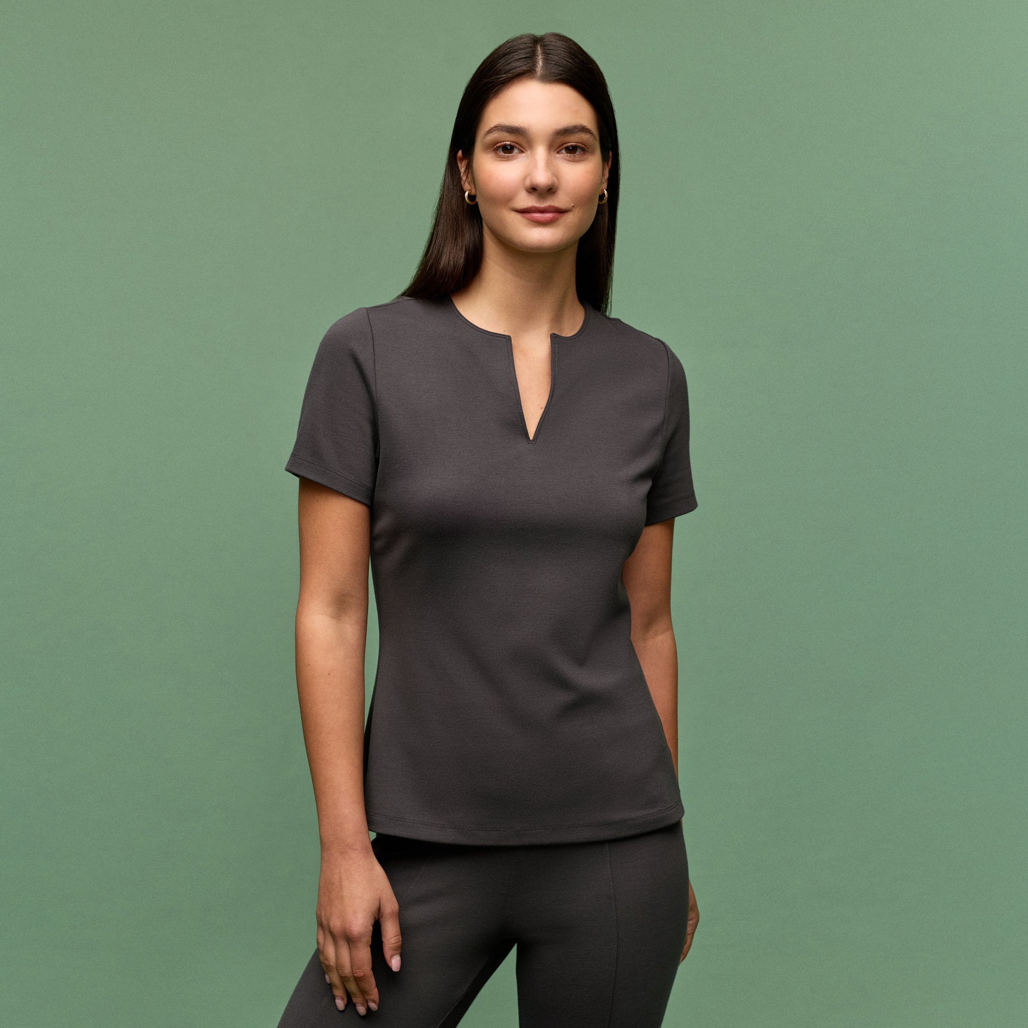 TOP MUJER JAANUU ULTRASOFT W210007 - CARBON
