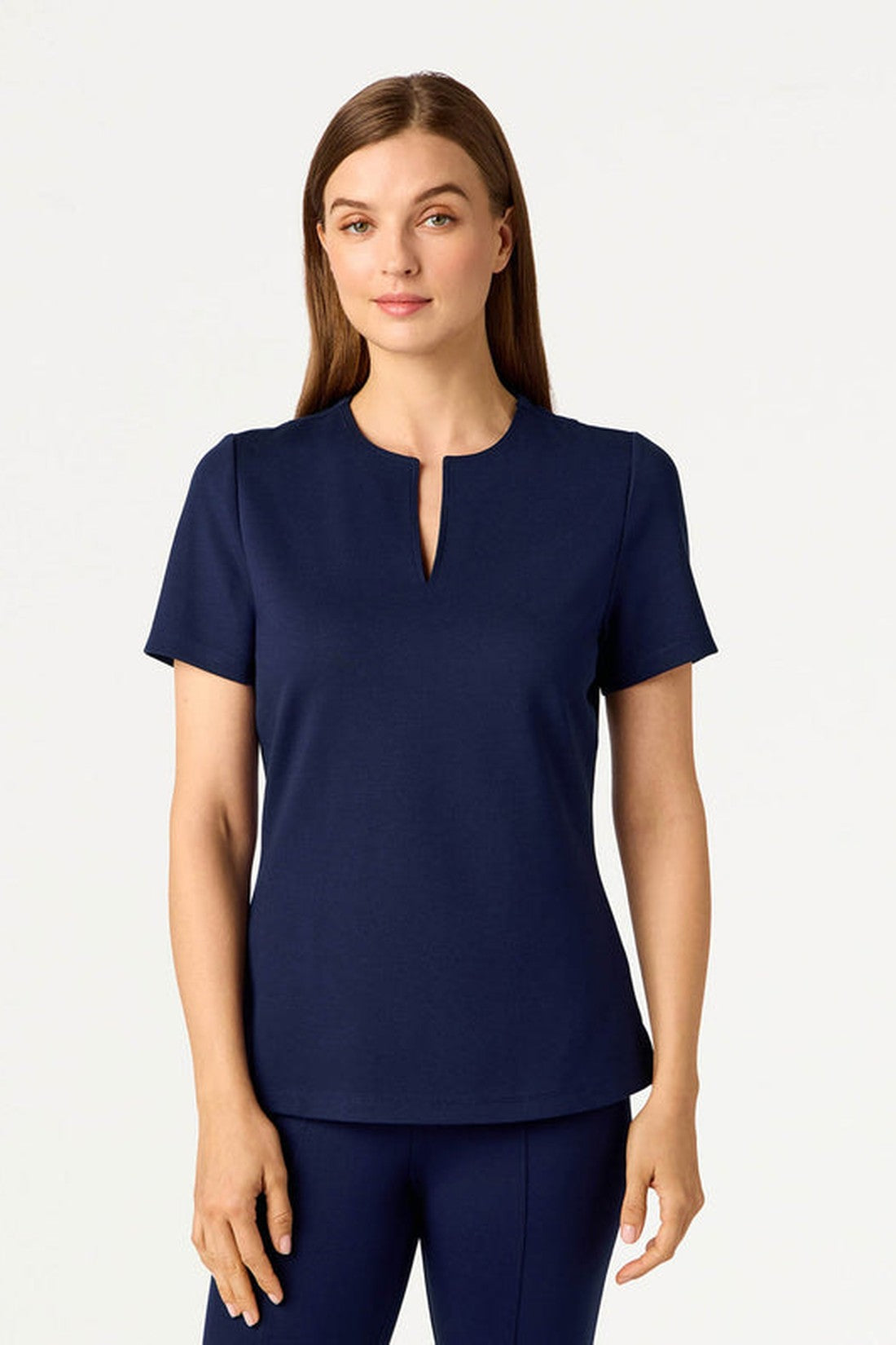 WOMEN'S TOP JAANUU ULTRASOFT W210007 - NAVY BLUE