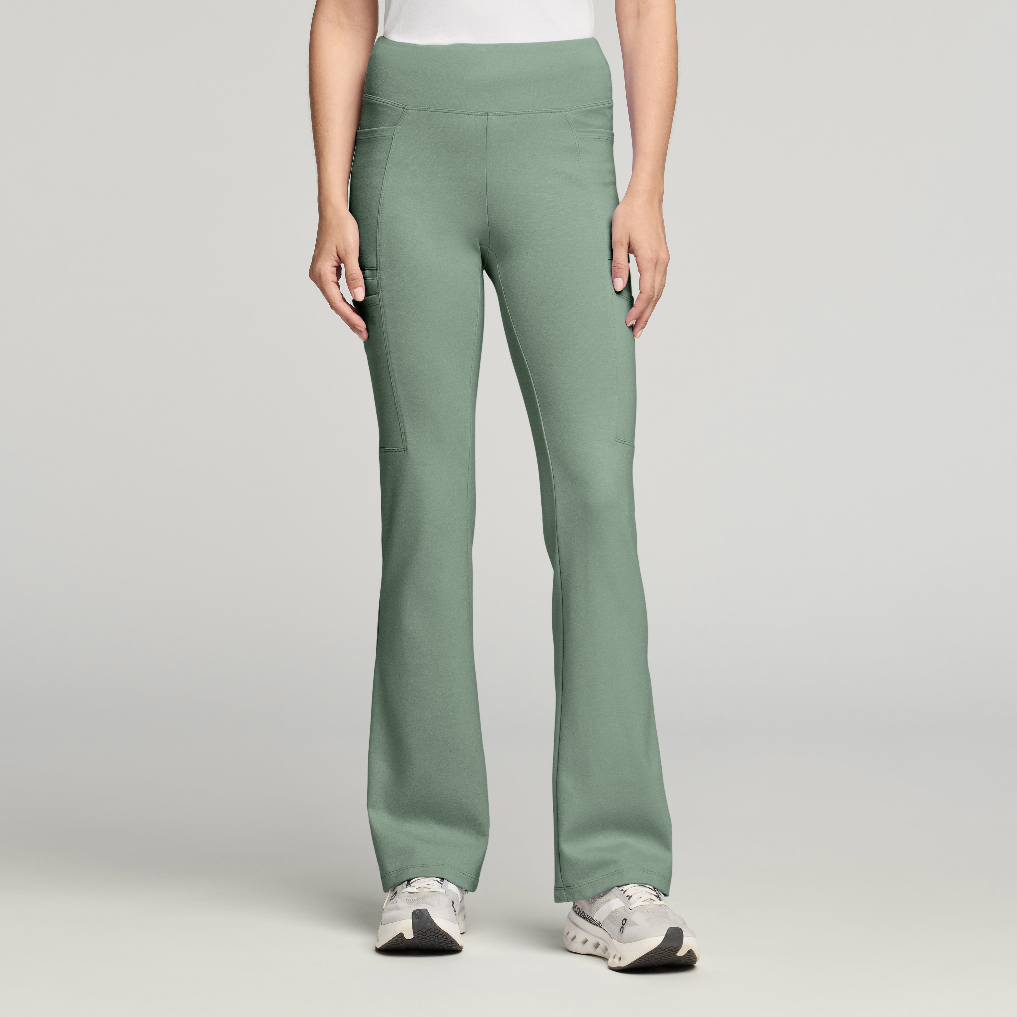 PANTALON MUJER JAANUU ULTRASOFT W40005 - SALVIA