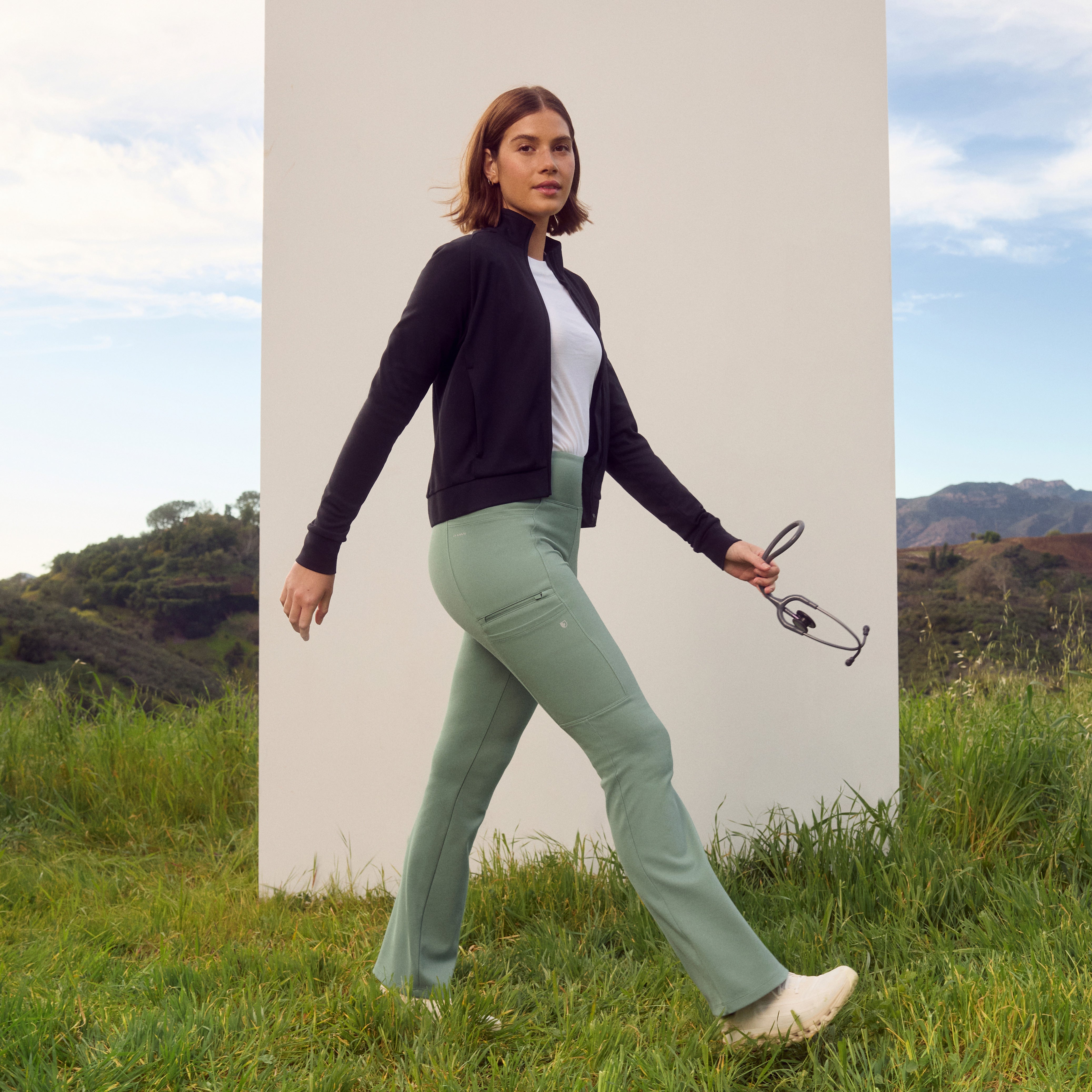 PANTALON MUJER JAANUU ULTRASOFT W40005 - SALVIA