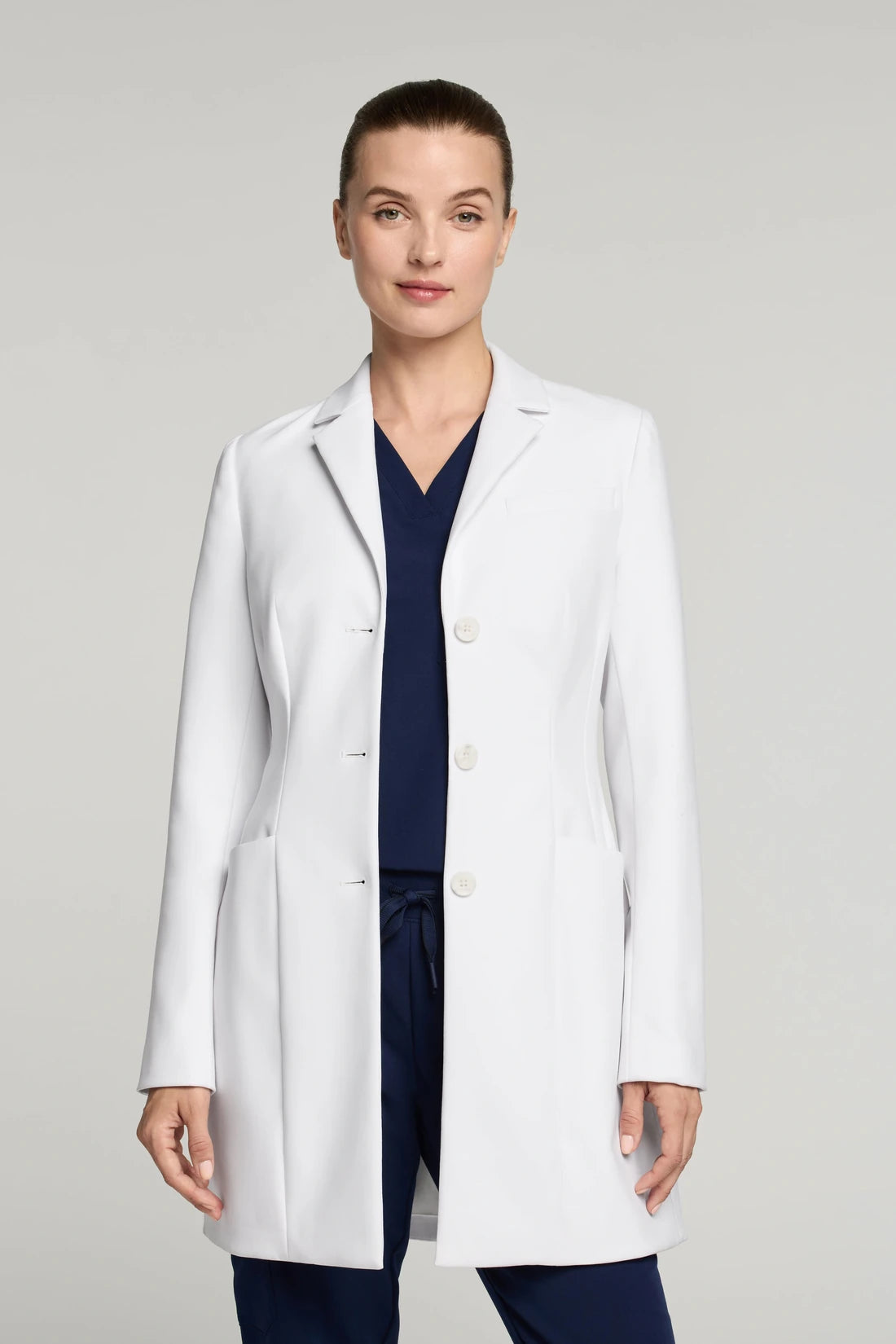 WOMEN'S LAB COAT JAANUU NEOSHIELD W60025 - WHITE