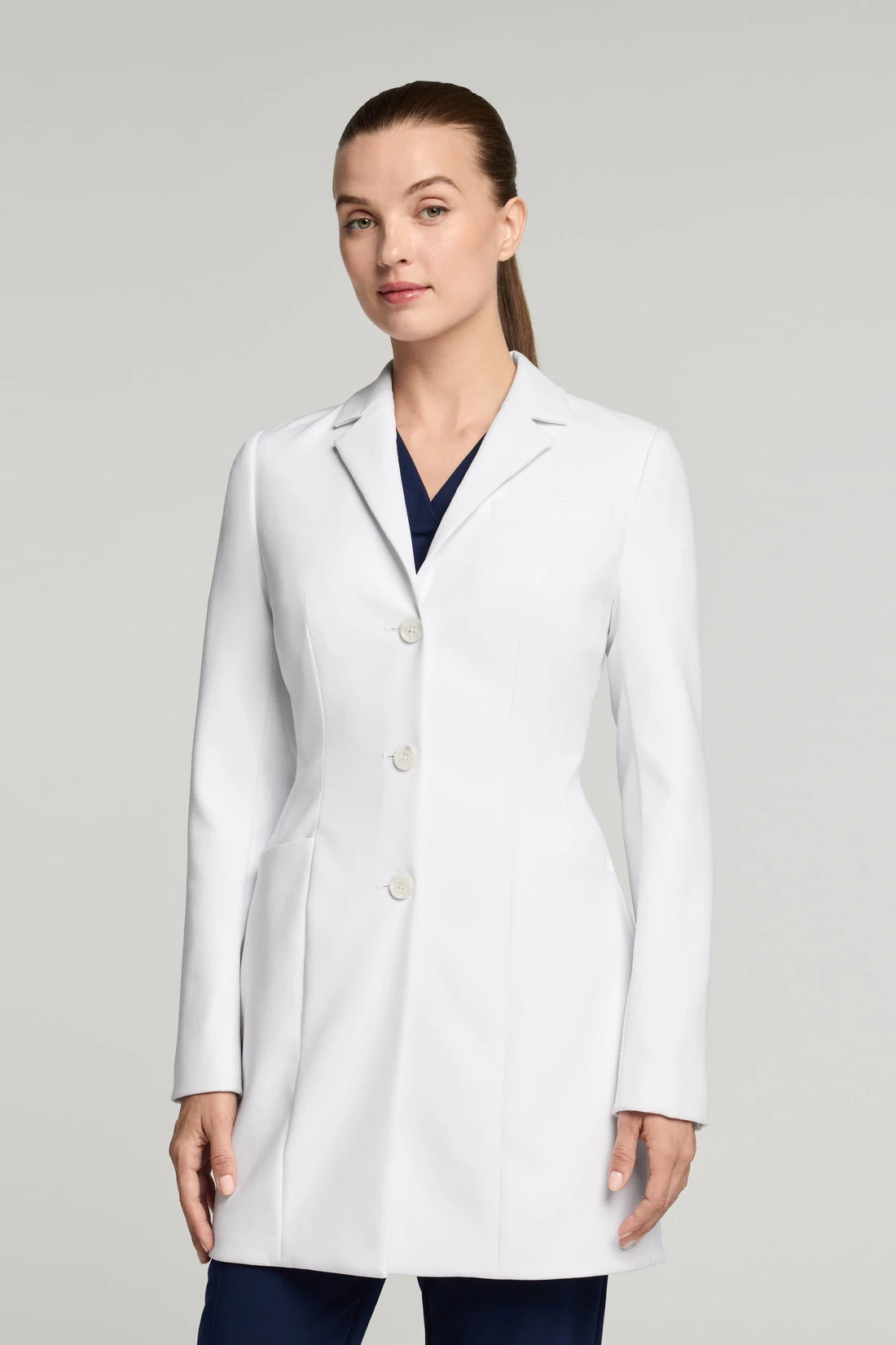 WOMEN'S LAB COAT JAANUU NEOSHIELD W60025 - WHITE